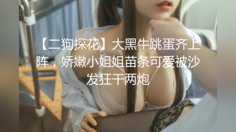 【二狗探花】大黑牛跳蛋齐上阵，娇嫩小姐姐苗条可爱被沙发狂干两炮