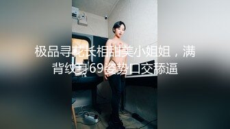 极品寻花长相甜美小姐姐，满背纹身69姿势口交舔逼