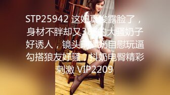 STP25942 这妞真俊露脸了，身材不胖却又38F的大骚奶子好诱人，镜头前揉奶自慰玩逼勾搭狼友好骚，抖奶电臀精彩刺激 VIP2209